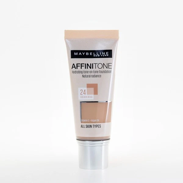 Maybelline Affinitone Foundation 30ml - 24 Golden Beige 03600530427505 - Bild 1 von 1