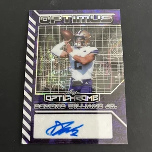 2025 Leaf Optichrome Demond Willams Jr Auto 1/5 Optimus Viola  - Foto 1 di 2