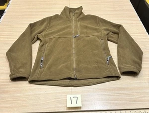 BEYOND CLOTHING L3 COLD WEATHER FULL ZIP FLEECE JACKET SIZE MEDIUM COYOTE BROWN - Picture 1 of 9