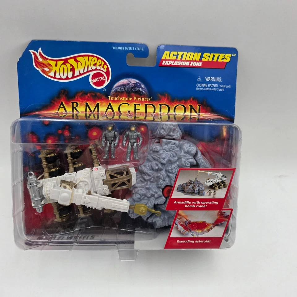 Игровой набор Hot Wheels Armageddon Action Sites Explosion Zone Armadillo от Mattel - Изображение 1 из 4