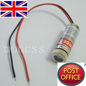 NEW 650nm 5mW Rot Laser Line-modul Fokus Verstellbar Laserkopf 5V - Bild 1 von 1