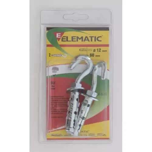 2 pz tasselli LE/G8 fischer Elematic tassello ancorante M8 Ø 12x50 mm - Immagine 1 di 1
