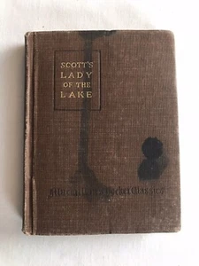 Antique MacMillans Pocket Classic Scott’s Lady Of The Lake Oakland CA H.S. - Picture 1 of 16