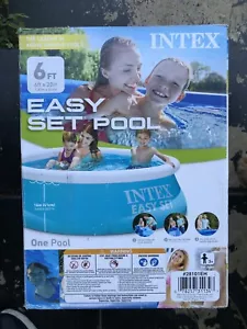 INTEX 6ft x 20in Easy Set Inflatable Swimming Pool - No Pump - READY TO SHIP! - Picture 1 of 1