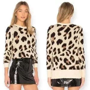 Maglione Lovers and Friends Speak Up stampa animalier taglia XS - Foto 1 di 7