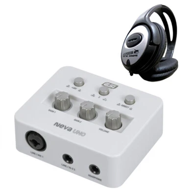 ESI NEVA Uno USB Audio-Interface + keepdrum Kopfhörer - Bild 1 von 4
