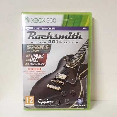 Rocksmith 2014 Edition (ohne Kabel) (AT-PEGI) XBox 360  Game With German Manuel - Image 1 of 4