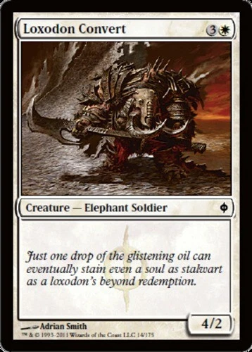 New Phyrexia - Loxodon Convert - Foil - Image 1 of 1