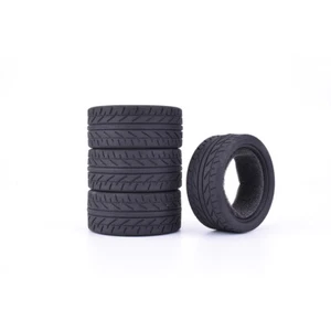 4 ud. 26 mm Racing neumáticos de goma para coche de radiocontrol 1/10 TAMIYA HPI HSP coche de carreras en carretera - Imagen 1 de 8