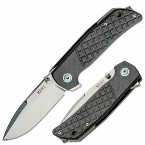 MKM-Maniago Knife Makers Folding 3.23" BÖHLER M390 Steel Blade Titanium Handles - Picture 1 of 5