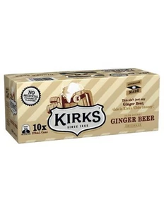 Kirks Ginger Beer 375m 10 Pack - Picture 1 of 1
