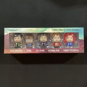 My Chemical Romance Kidrobot Danger Days 3" figure in vinile MCR festa veleno raro - Foto 1 di 6