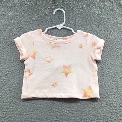Splendid Short Sleeve Star Top Pink 3-6 M - Image 1 of 3