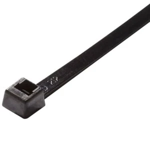 APU-11-50-0-C, American Pride 11.0" UV Black Wire & Cable Ties, 100pc Bag - Picture 1 of 1