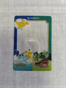 Pikachu Pokemon Pronto Promo Clear Plastic Thank You Card Nintendo B217 - Picture 1 of 12