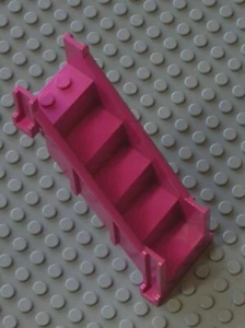 LEGO Dark Pink Stairs 4 x 7 x 9 1/3 Straight Enclosed Ref 4784 Set 5870 Playland - Picture 1 of 1