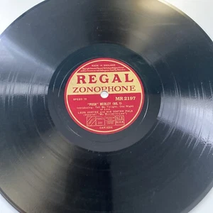 Leon Cortez Coster 78 rpm Regal Zonophon MR2197 POSH MEDLEY 1936 Persönlichkeit NM - Bild 1 von 4