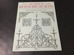 Treasury of Ironwork Designs, Carol Grafton 1992 Softcover (Brand New) Dover - Imagen 1 de 2