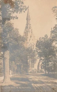 LP41 Evanston Illinois N. W. University Hall C.R. Postal RPPC para niños - Imagen 1 de 2