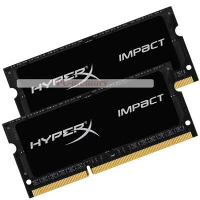 16GB (2x 8GB) Hyperx 2RX8 DDR3 1600MHz PC3-12800S SO-DIMM Laptop RAM Memory 8G - Image 1 of 4