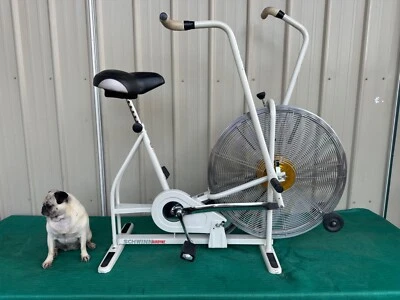 Vintage Schwinn AirDyne Dual Action Stationary Exercise Bike White - Image 1 of 4