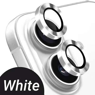 Протектор объектива камеры высокой четкости для iPhone 16 15 Pro Max Plus металлическое кольцо закаленное стекло - Изображение 1 из 4