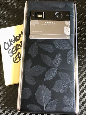 VERTU ASTER Leaf Limited Edition of 100 globally 4G 64GB GSM Luxury Phone - Image 1 of 3