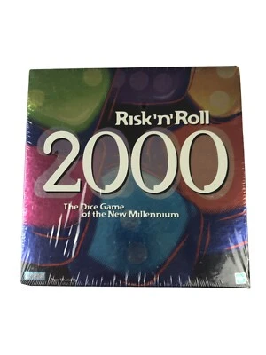 Vintage Risk n Roll 2000 The Dice Game of the New Millennium Ages 10+  BRAND NEW - Image 1 of 4