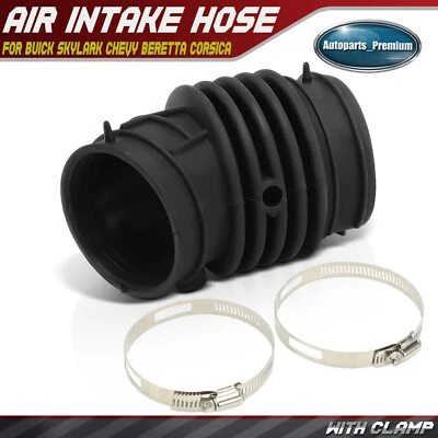 Manguera de admisión de aire con abrazaderas para Buick Skylark Chevrolet Beretta Corsica Pontiac Foto 1 de 4