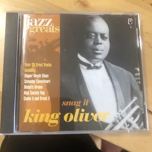 Jazz Greats snag It King Oliver CD - Picture 1 of 4