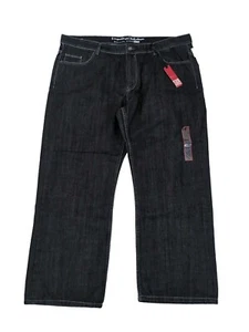 Große Herrenjeans Größe 46x32, Marke Easy Straight Buffalo, Big And Tall schwarz - Bild 1 von 7