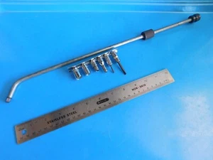 USED , BLUE POINT CARB. ADJUSTING TOOL SET , PART #2006IT & 1 SOCKET - Foto 1 di 6