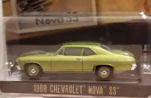 Greenlight 1968 Chevy Nova SS 1:64 Diecast Car Vintage Ad Cars 39050-A - Bild 1 von 6