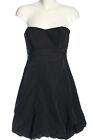 ZERO schulterfreies Kleid Damen Gr. DE 34 schwarz Elegant