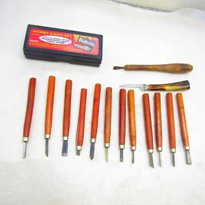 Wood carving tool assortment - Picture 1 of 9