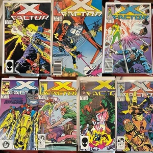 Lot Of 7 X-Factor #16 - 22 (1987 Marvel) 4 KEYS Horsemen Of Apocalypse - Picture 1 of 8