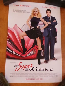 Póster de la película My Super Ex Girlfriend con Uma Thurman, Luke Wilson 13"x19,7" 2006 F - Imagen 1 de 2