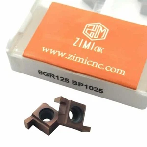 10PCS NEW 8GR-125 BP1025 Carbide shallow groove cutting blade universal tool CNC - Picture 1 of 6