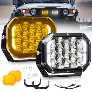 Osram 7"inch LED Driving Work Lights Spotlight DRL Offroad 4X4 Truck Headlight - Picture 1 of 44