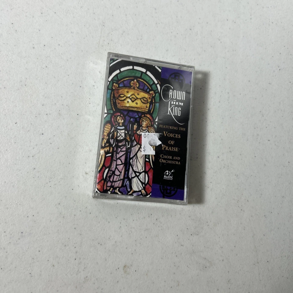 VOICES OF PRAISE CASSETTE CROWN HIM KING New Sealed - Image 1 of 2