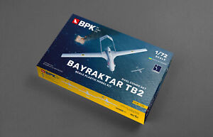 BPK 7230 1:72 Bayraktar TB2 dual combo set Plastic model kit