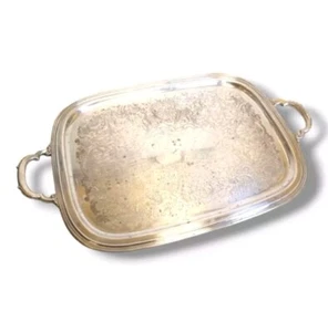 International Silver Plate Concord 1492 Georgian Castle Butler's Tray Serving - Picture 1 of 8