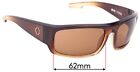 SFx Replacement Sunglass Lenses fits Spy Optics Piper - 62mm Wide