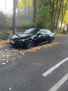 BMW ,Cabrio ,3er ,M-Packet ,Benzin, 2008 ,schwarz ,innenbereich schwarzer Leder. - Bild 1 von 11