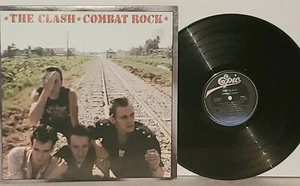 THE CLASH Combat Rock LP VG+ Orig 1982 Vinyl Epic FE 37689 FMLN2 Plays Well - Picture 1 of 4