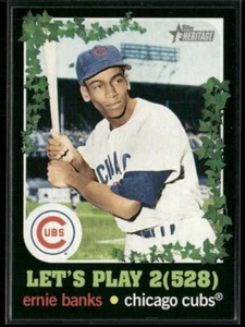 Topps Heritage High Number 2020 - Let's Play 2 Ernie Banks #LP2-1 - Imagen 1 de 2