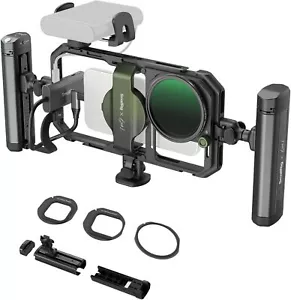 SmallRig All-In-One Mobile Video Kit,Phone Cage w/ Side Handle & Magnetic Filter - Picture 1 of 8