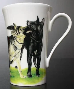 Roy Kirkham Kaffeebecher "Typ Emily" Schäferhund - Bild 1 von 5