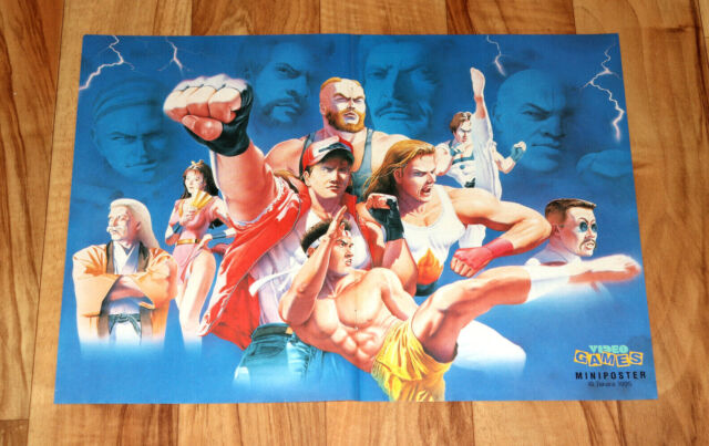 King Of Fighters 98 Cover Poster, 13 X 19