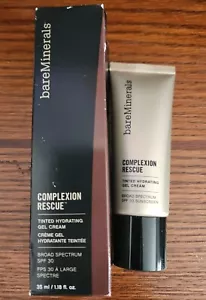 bareMinerals Complexion Rescue Tinted Hydrating Gel Cream Mahogany Fast Shipping - Picture 1 of 4